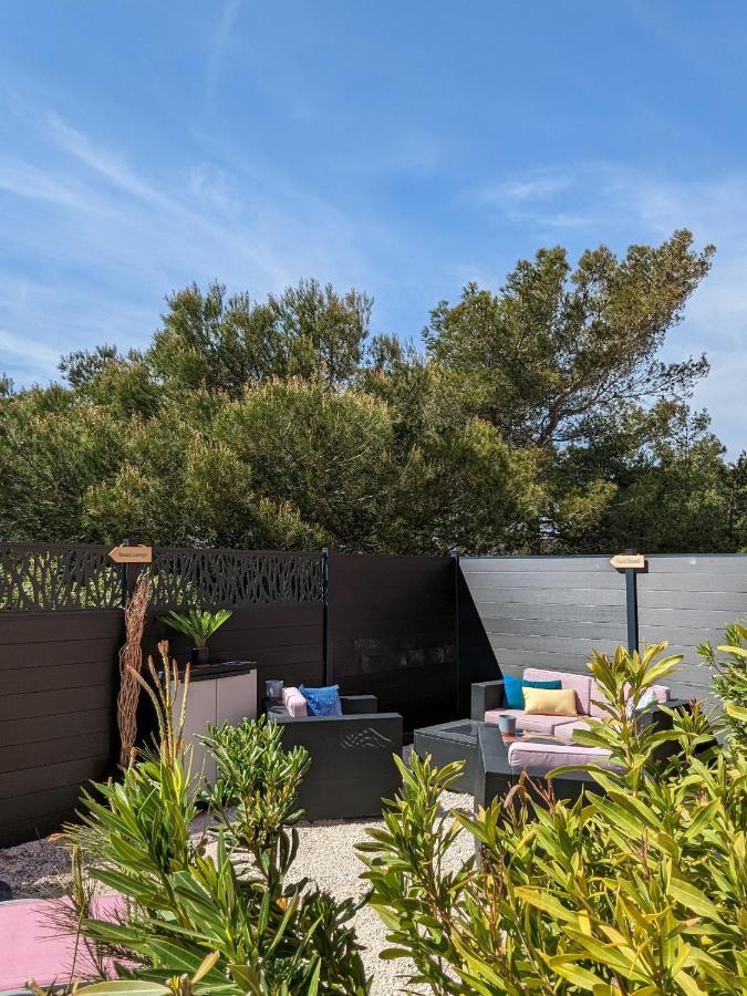 L'Instant Mer - Bord De Mer - Studio Avec Grand Jardin A La Capte Hyeres Exterior photo