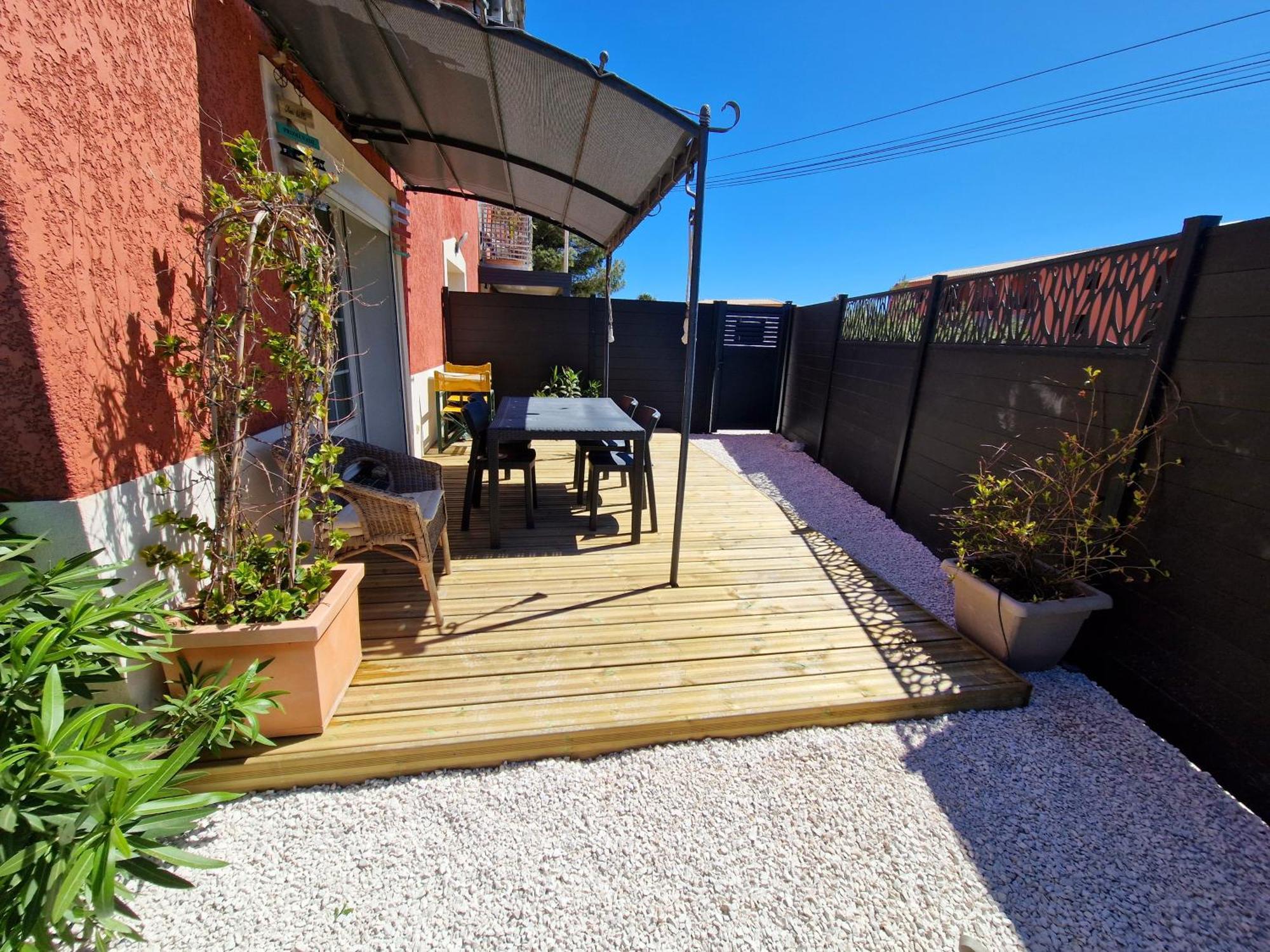 L'Instant Mer - Bord De Mer - Studio Avec Grand Jardin A La Capte Hyeres Exterior photo