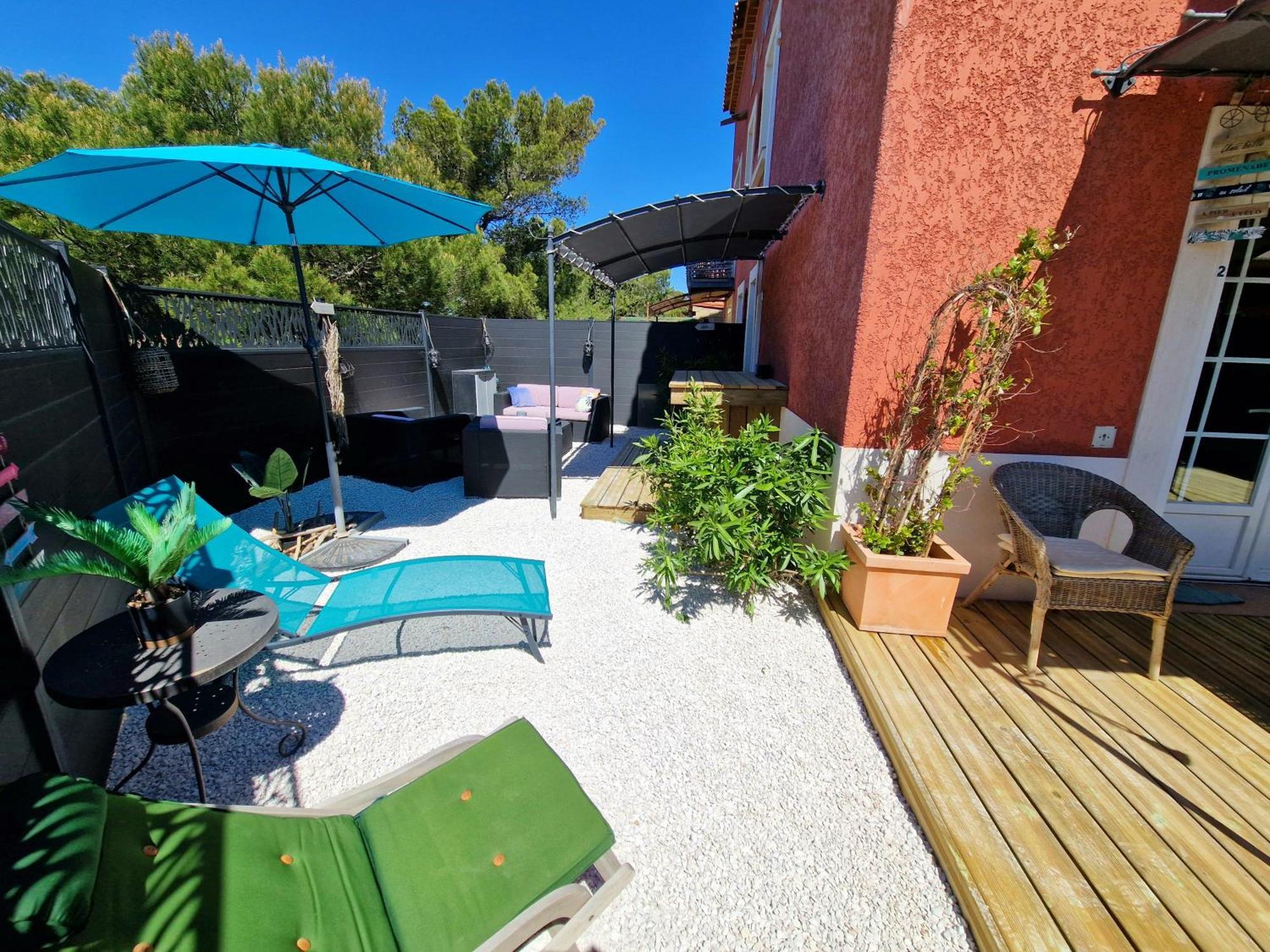 L'Instant Mer - Bord De Mer - Studio Avec Grand Jardin A La Capte Hyeres Exterior photo